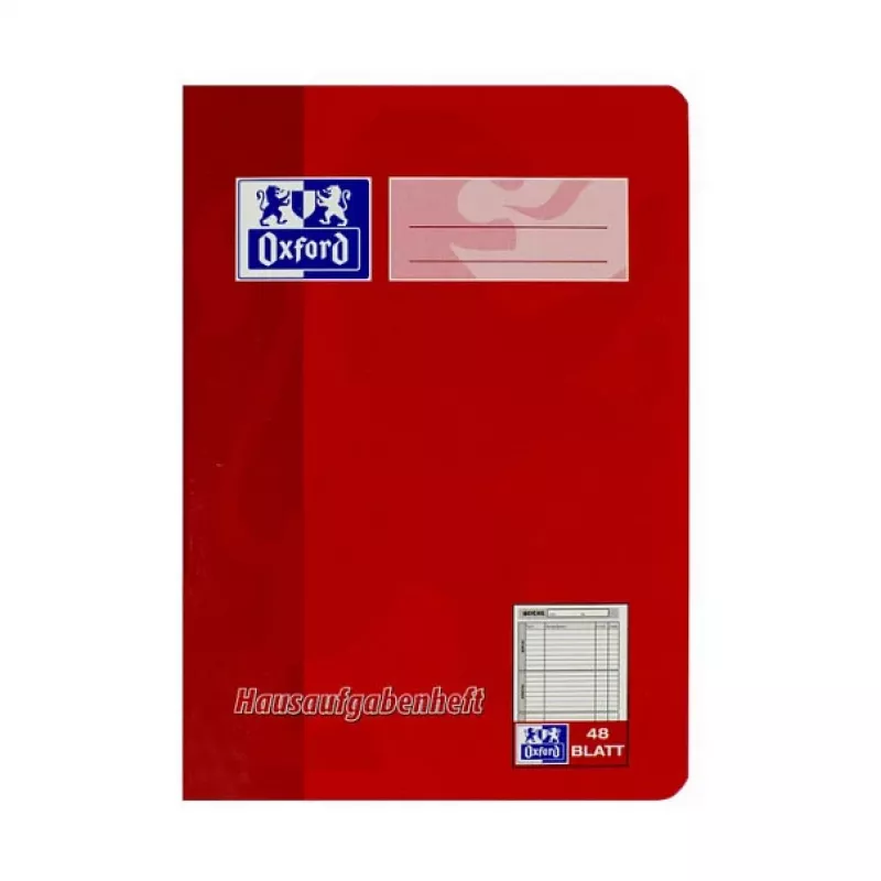 Oxford 100057950 notitieboek A5 90 g/m2 blauw