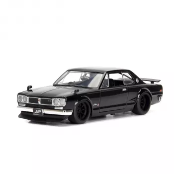 Jada Fast & Furious 1971 Nissan Skyline 2000 GT-R 1:24 die-cast modelauto zilver