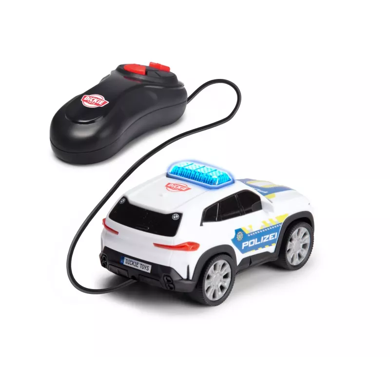 Dickie BMW XM Police Racer 203712034, met kabel