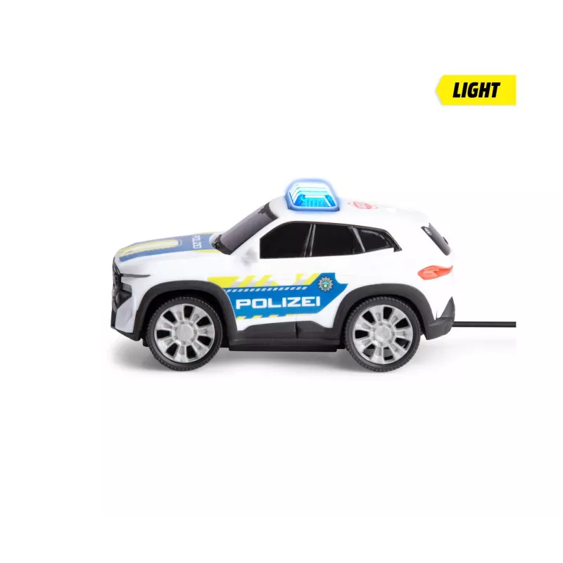Dickie BMW XM Police Racer 203712034, met kabel