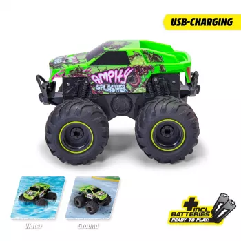 Dickie RC Amphy Splasher, RTR 2,4 GHz amfibisch RC-voertuig
