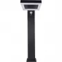 REV LED solar vloerlamp vierkant zwart
