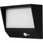 REV Ritter LED solar wandlamp Lumus 110lm aluminium zwart met bewegingssensor 2022001300
