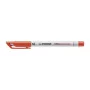 STABILO OHPen Universal rood wateroplosbare overheadmarker M (Medium) 1 stuk