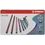 STABILO Pen 68 viltstift - 1 mm - 10 kleuren assorti