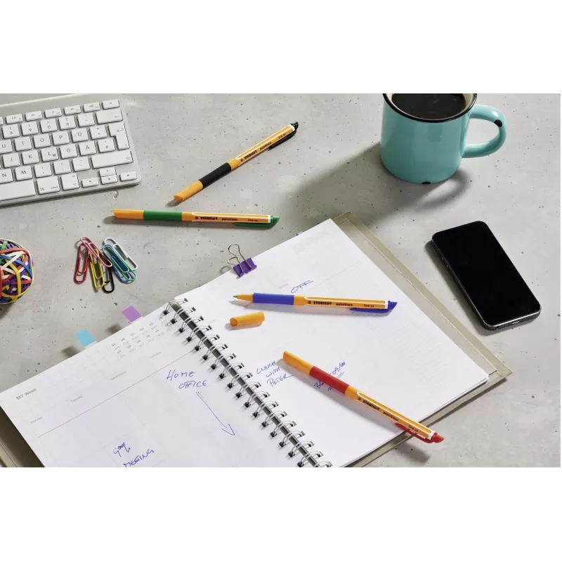STABILO PointVisco gelpen - multicolor - 0,5 mm - 10-pack