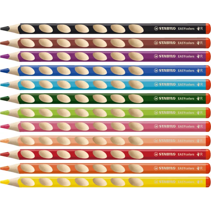 STABILO EASYcolors kleurpotloden - 12 stuks