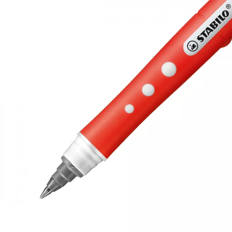 STABILO worker colorful rollerbalpen - rood - 0,5 mm - tweezijdig - 10-pack