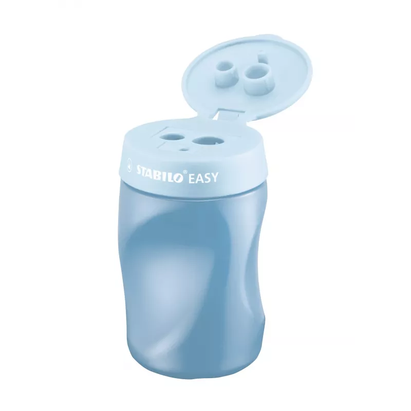 STABILO Easy handmatige potloodslijper - blauw - rechtshandig