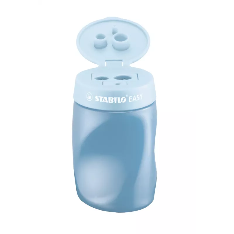 STABILO Easy handmatige potloodslijper - blauw - rechtshandig
