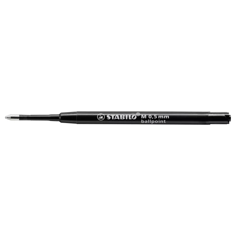 STABILO COM4ball balpen - zwart - 1 stuk