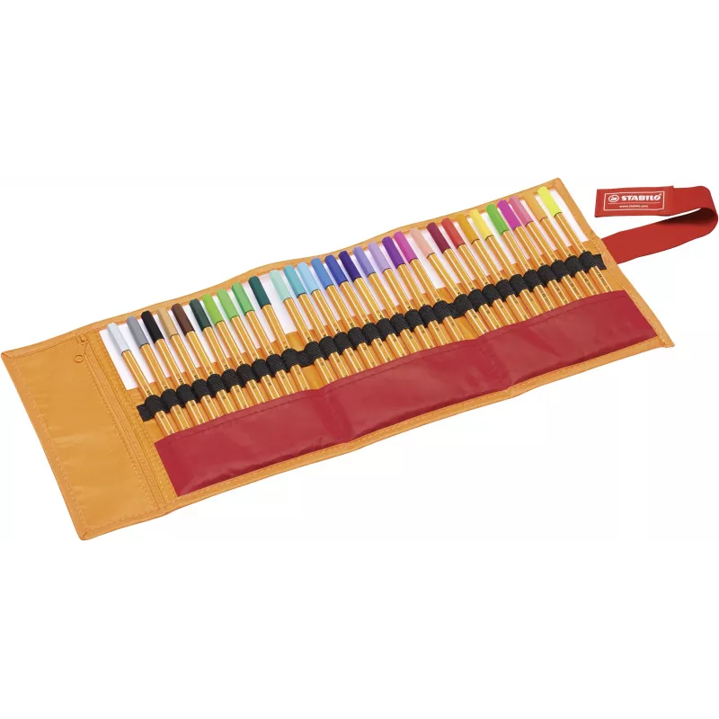 STABILO point 88 fineliner pennen set - 20 verschillende kleuren, 0,4 mm