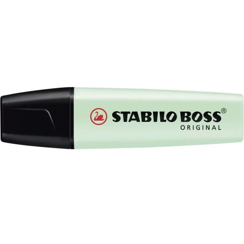 STABILO BOSS ORIGINAL markeerstift - mintgroen - beitelpunt - 2 mm / 5 mm - inkt op waterbasis - 1 stuk