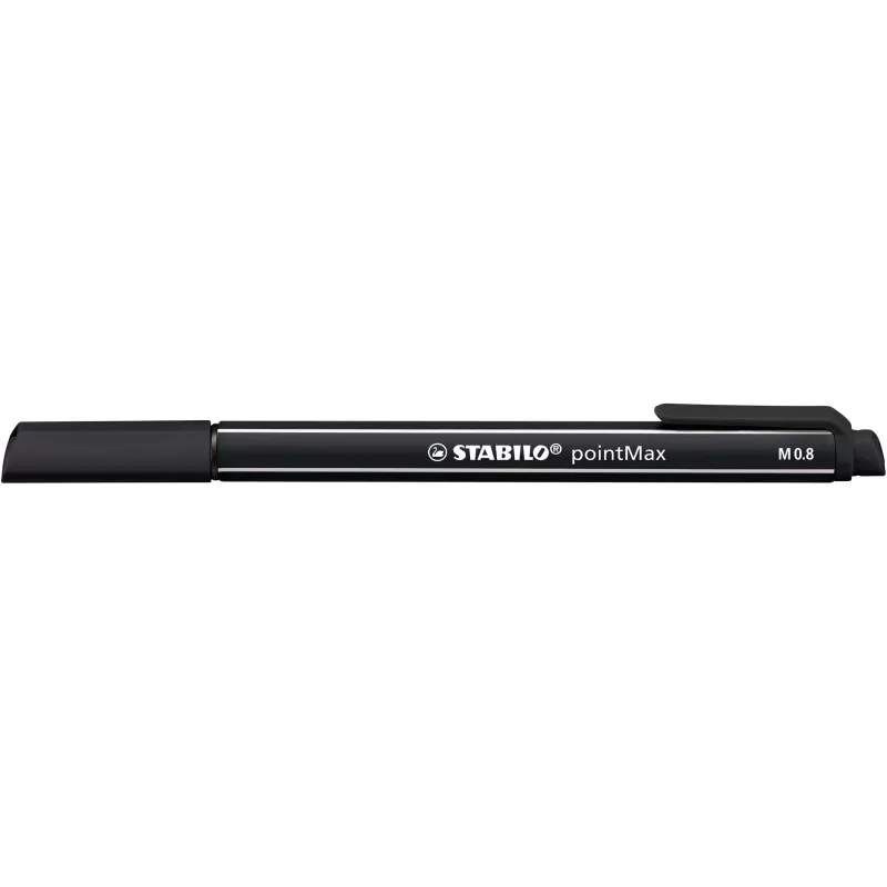 STABILO pointMax fineliner set - 0,8 mm - 12 verschillende kleuren