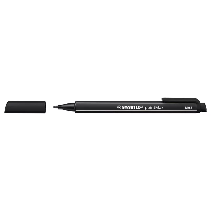 STABILO pointMax fineliner set - 0,8 mm - 12 verschillende kleuren