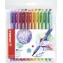 STABILO pointMax fineliner set - 24 verschillende kleuren - 0,8 mm vezelpunt - inkt op waterbasis