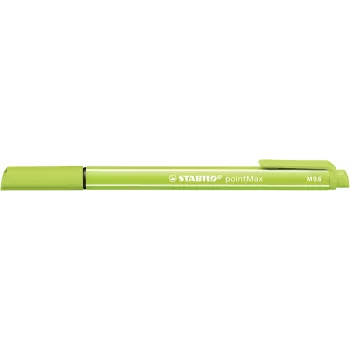 STABILO pointMax fineliner set - 24 verschillende kleuren - 0,8 mm vezelpunt - inkt op waterbasis