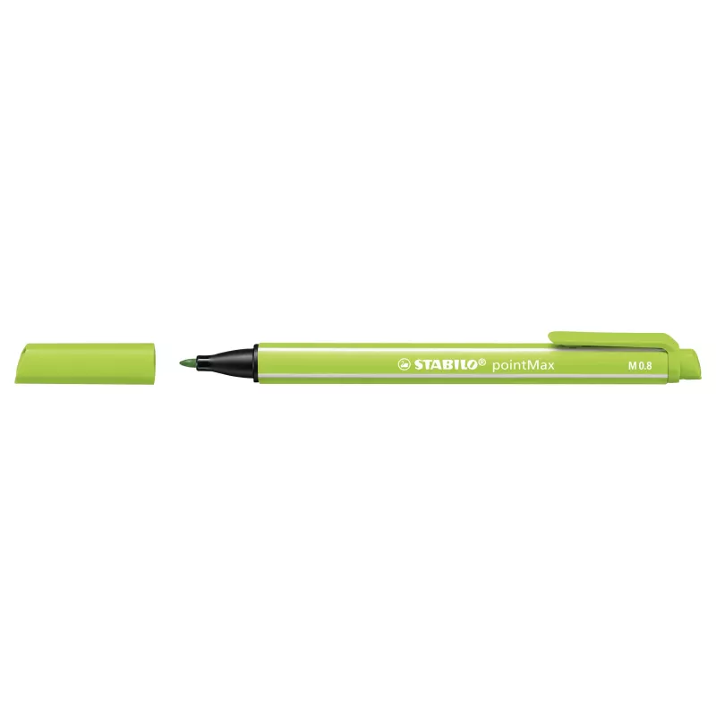 STABILO pointMax fineliner set - 24 verschillende kleuren - 0,8 mm vezelpunt - inkt op waterbasis