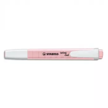 STABILO Swing Cool Pastel markeerstift - pastelroze - 1 stuk - beitelpunt - 1-4 mm lijndikte