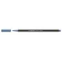 STABILO Pen 68 Metallic vezelstift - metallic blauw - 1 stuk