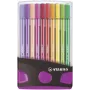 STABILO Pen 68 vezelstift - kleuren assorti - 20-pack
