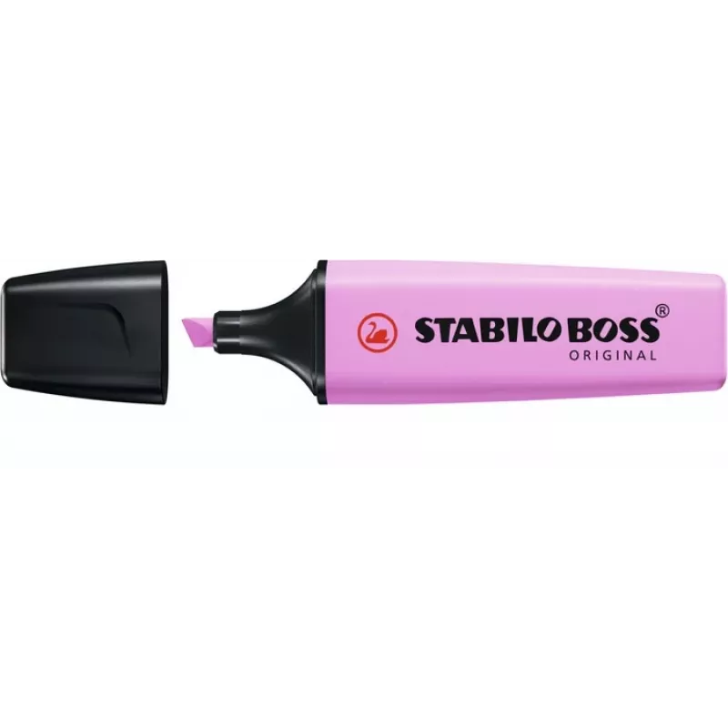 STABILO Boss Original Pastel markeerstift - Frozen Fuchsia - beitelpunt - 1 stuk