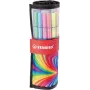 STABILO Pen 68 ARTY vezelstift set, 25 stuks, verschillende kleuren
