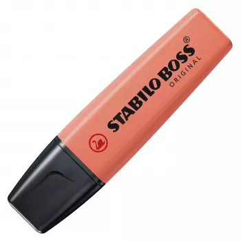 STABILO BOSS ORIGINAL markeerstift set - 23 stuks - assorti kleuren - beitelpunt - 2 mm lijndikte