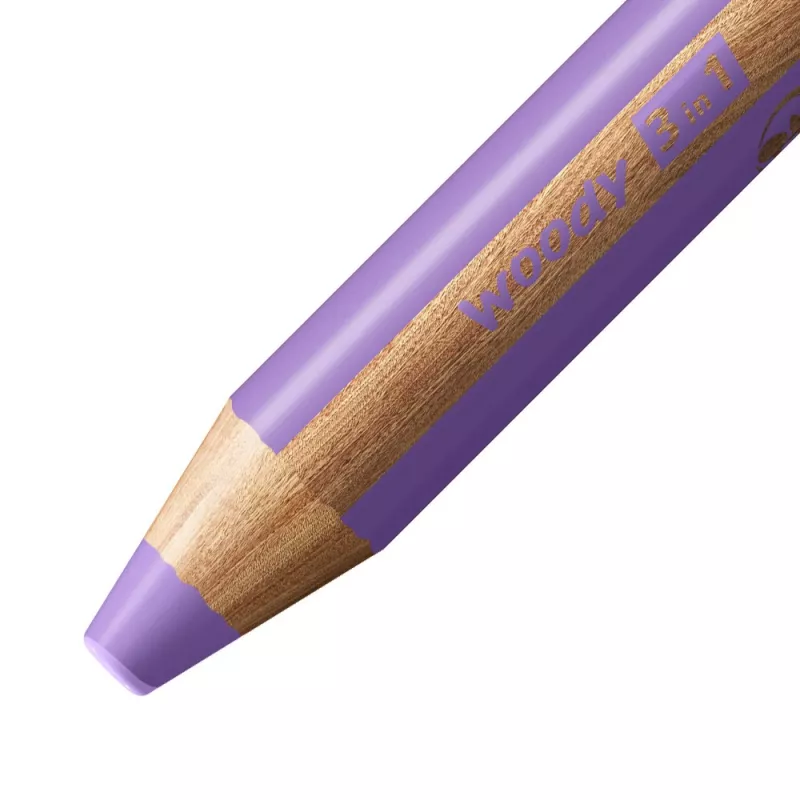 STABILO Woody 3 in 1 multi-talent potlood violet