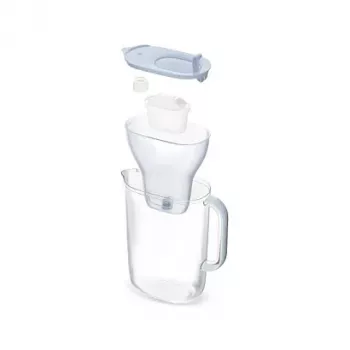 BRITA Style Eco waterkan met filter, Glacier Blue, incl. 3 MAXTRA PRO All-in-1-cartridges