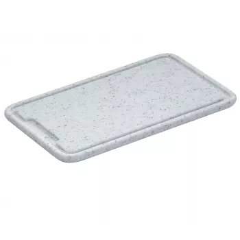 Zassenhaus Carving Board kunststof lichtgrijs 36x23x1.5cm