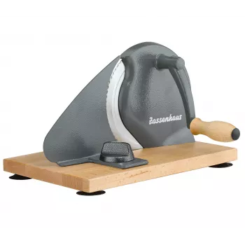 ZASSENHAUS handmatige broodsnijder, grijs