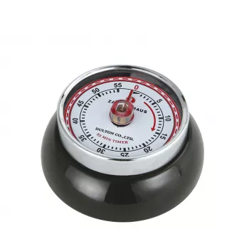 Zassenhaus Timer Speed Black mechanische keukentimer 60 minuten