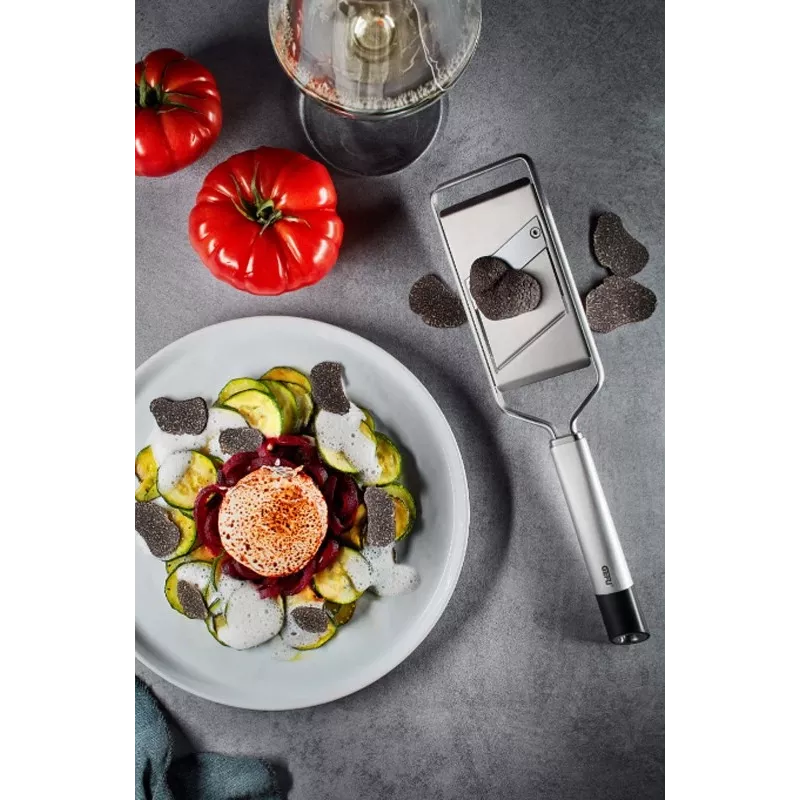 GEFU PRIMELINE Mini Gourmet Slicer zilver/zwart