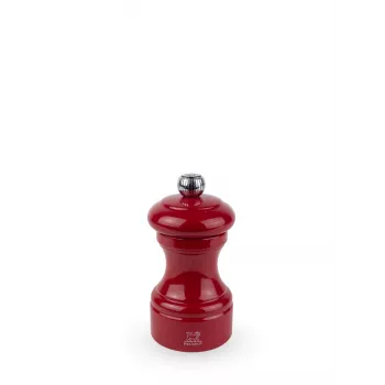 Peugeot Bistro pepermolen 10 cm passion rood gelakt beukenhout