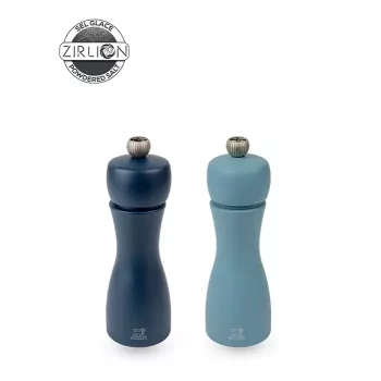 Peugeot Tahiti zout- en pepermolenset, 2-delig, 15 cm, night & azur