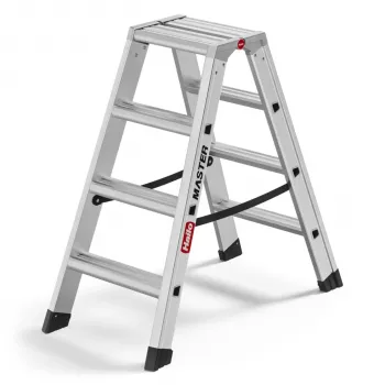 Hailo Master D100 2 x 5 treden dubbelzijdige trap