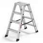 Hailo Master D100 2 x 5 treden dubbelzijdige trap