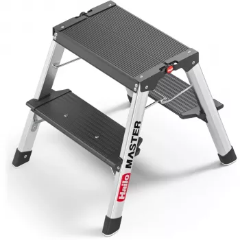 Hailo Master D70 2 x 2 treden opvouwbaar krukje