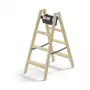 Hailo Master H80 2 x 4 treden dubbelzijdige trap