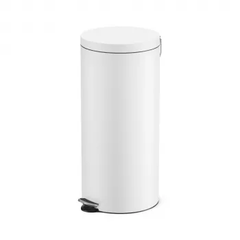 Hailo Selekta L pedaalemmer 30 L, mat wit