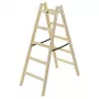 Hailo H40 StandardLine 2x5 houten dubbelzijdige trap