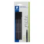 STAEDTLER Triplus fineliner 0,3 mm zwart 4-pack