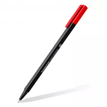 STAEDTLER Triplus fineliner 0,3 mm zwart 4-pack