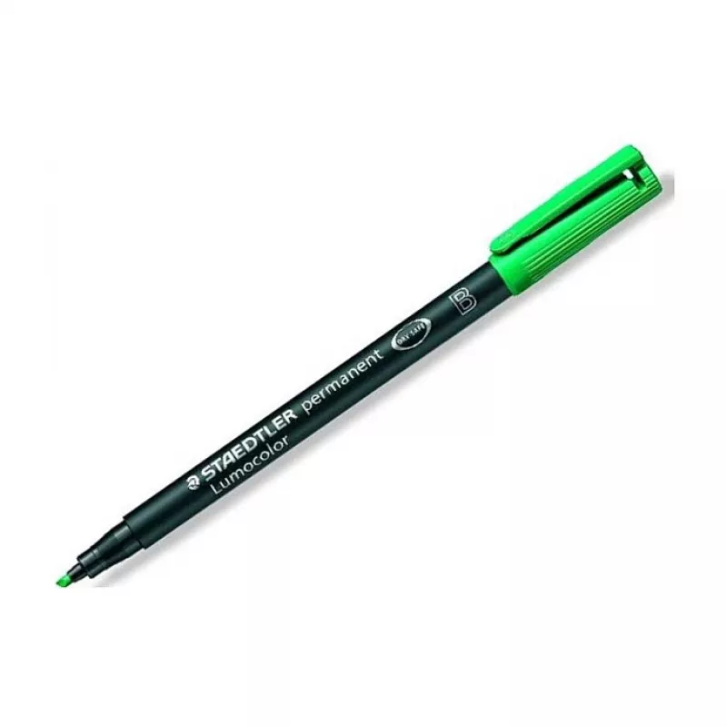 STAEDTLER 314-5 permanentmarker, groen, ronde punt, 2,5 mm, 1 stuk
