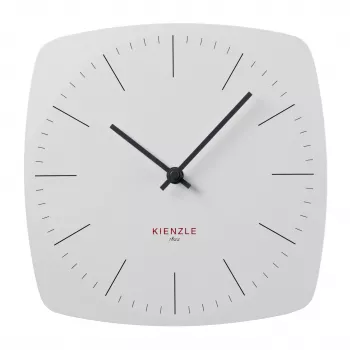 KIENZLE DCF radiografische wandklok modern 24,8 cm wit