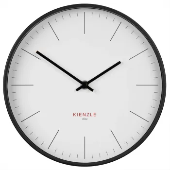 KIENZLE DCF radiografische wandklok modern 25 cm wit (14979)