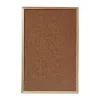 Herlitz 1600030 prikbord van kurk, 60 x 40 cm, bruin