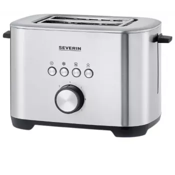 SEVERIN AT 2620 toaster 800 W 2 slots zilver/zwart