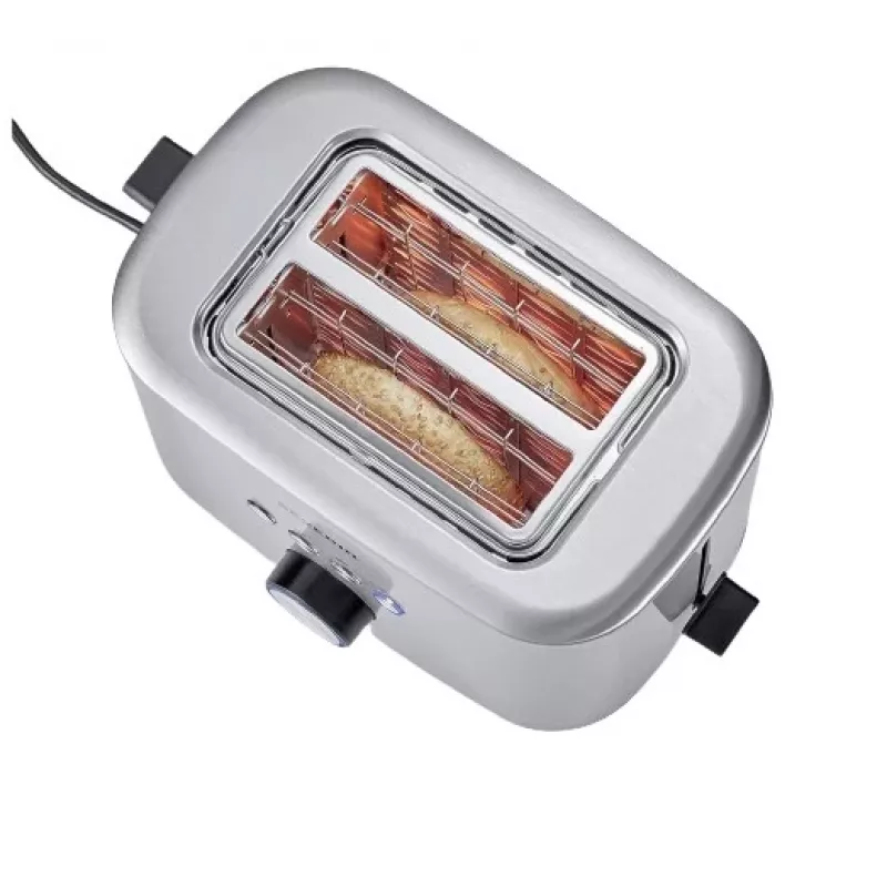 SEVERIN AT 2620 toaster 800 W 2 slots zilver/zwart